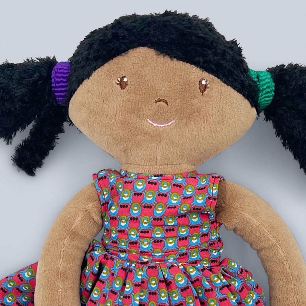 Custom Personalized Rag Doll - Clara | Handmade Soft Fabric Doll for Kids | Perfect Gift for Birthdays, Christmas & Nursery Decor