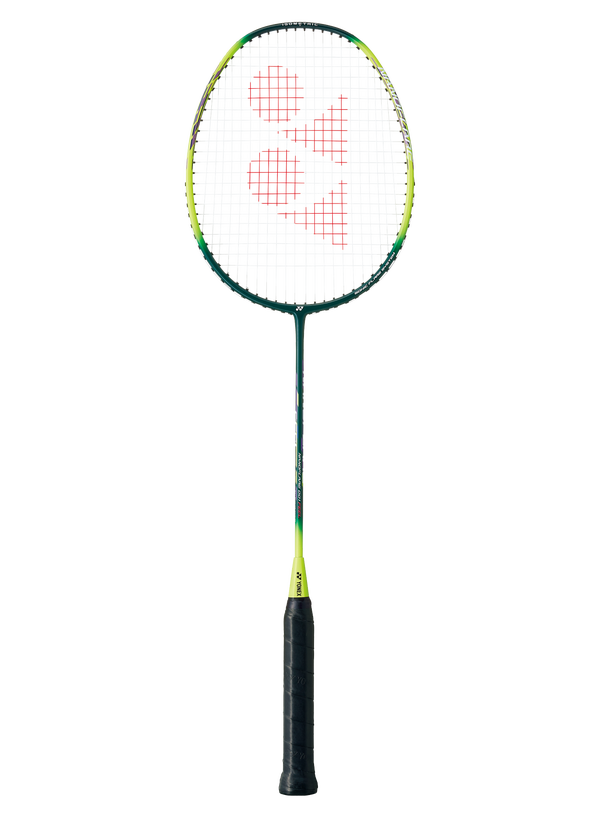 Yonex Nanoflare 001 Feel Strung Badminton Racket - Lightweight Carbon Fiber Badminton Racquet with High Repulsion Power (Green) | Perfect for Professional Players & Competitive Tournaments