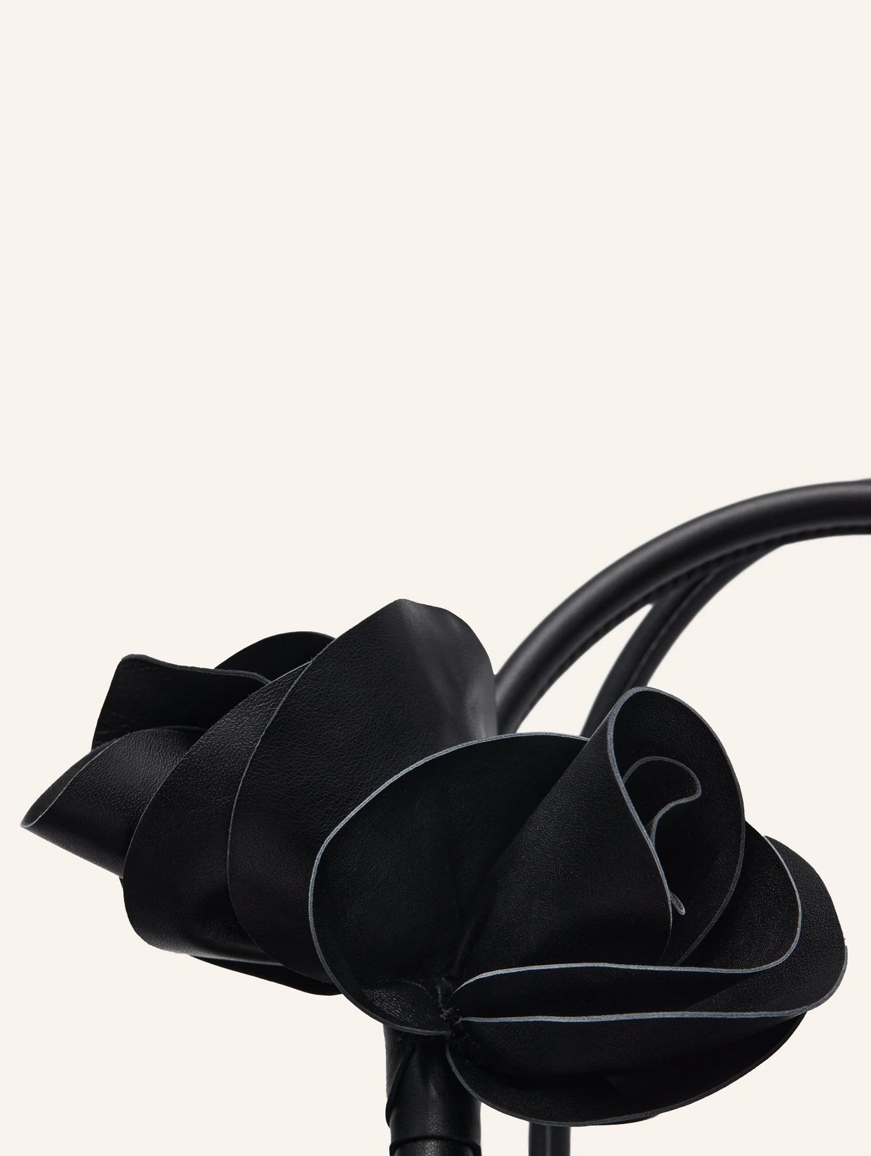 Brigitte Black Leather Shoulder Bag with Silver Hardware - Stylish Crossbody Purse for Women, Perfect for Work, Travel & Everyday Use
