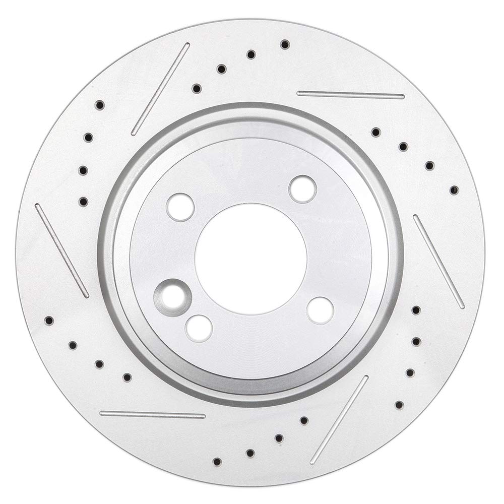 ECCPP Front Brake Kit - High Performance Rotors & Ceramic Brake Pads Compatible with 2002-2006 Mini Cooper | Smooth Stopping Power for City Driving & Mountain Roads
