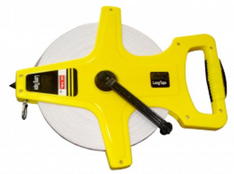 Gill Athletics 300' (90M) Fiberglass Measuring Tape - Open Reel Measuring Wheel for Track & Field, Construction, Surveying - Durable Long-Distance Measuring Tool