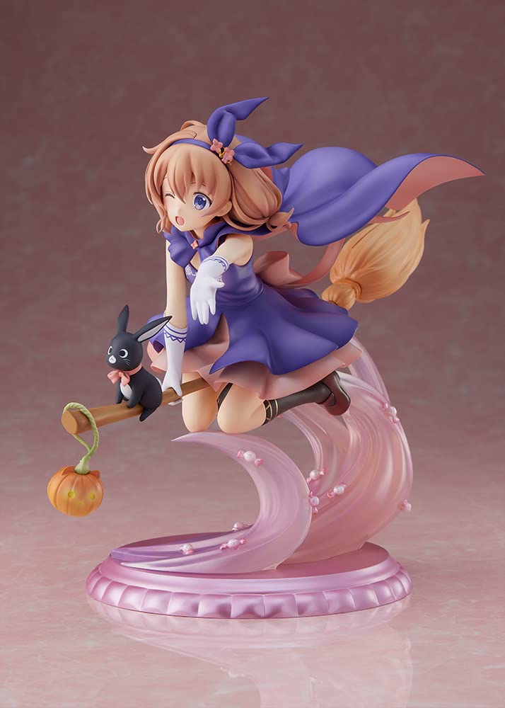 Plum The Order a Rabbit?: Cocoa (Halloween Fantasy Ver.) 1/7 Scale PVC Anime Figure - Perfect for Anime Collectors, Halloween Decor & Otaku Display