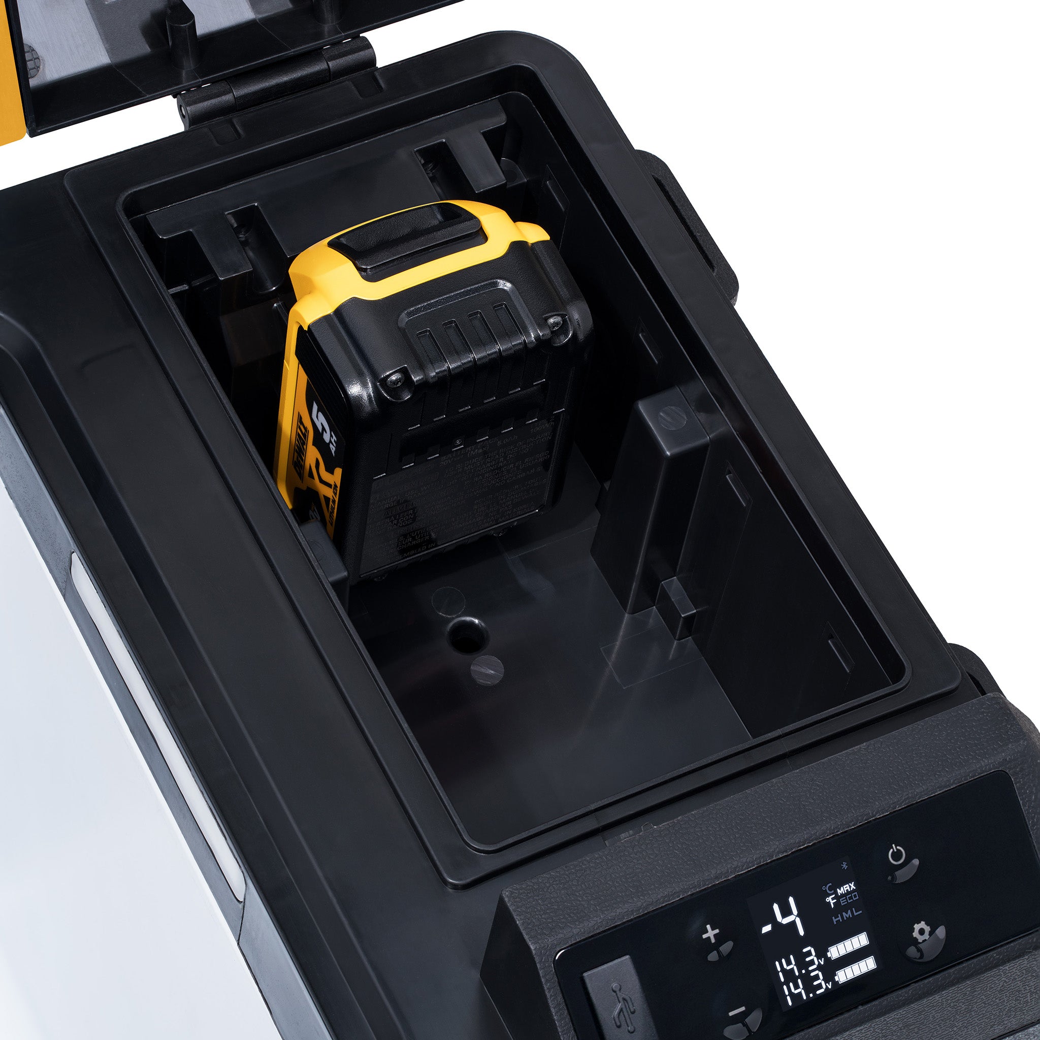 Newair® 18V Battery Adapter for Milwaukee Jobsite Cooler - Compatible with M18 Lithium-Ion Batteries - Perfect for Construction Sites, Camping & Outdoor Activities