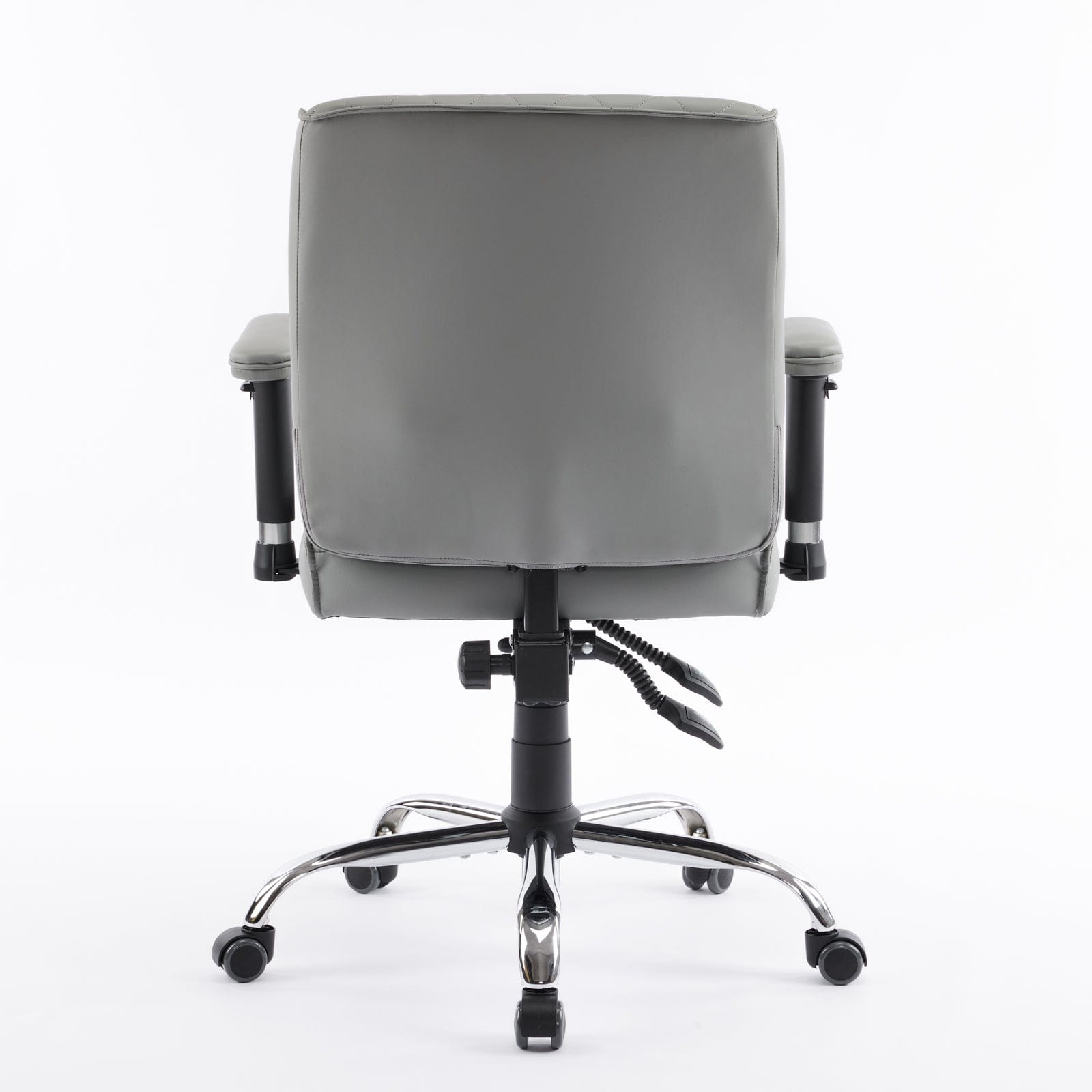 Delia Manicure Nail Salon Chair - Adjustable Pedicure Spa Stool with Wheels for Salon & Home Use - Perfect for Nail Technicians & Beauty Professionals