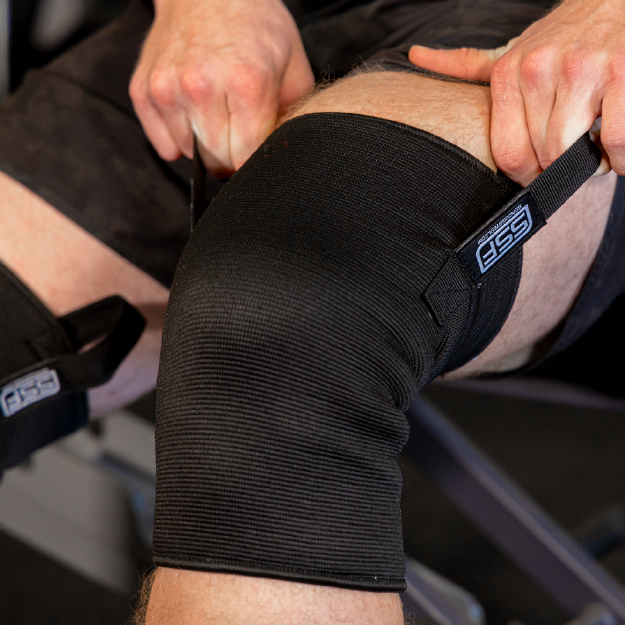 Best Knee Sleeves for Workout & Weightlifting - 3-Ply Neoprene Support with Pull Tabs for Easy On/Off - Ideal for CrossFit, Gym, Running & Joint Pain Relief