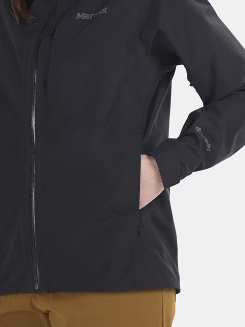 Marmot Waypoint GTX Jacket for Women - Waterproof & Breathable Hiking Jacket with GORE-TEX Technology - Perfect for Outdoor Adventures, Camping & Mountain Climbing