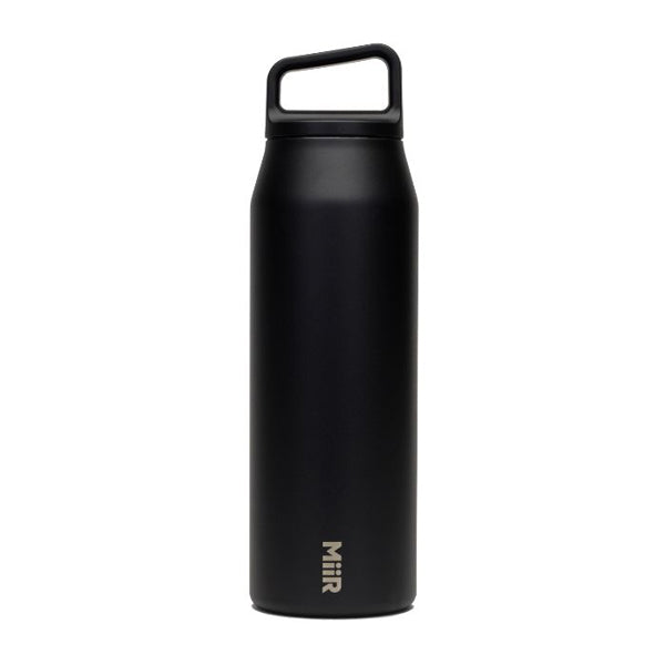 MiiR Wide Mouth Water Bottle - 24oz Insulated Stainless Steel Vacuum Flask for Hot & Cold Drinks - Perfect for Hiking, Camping, Gym & Outdoor Adventures