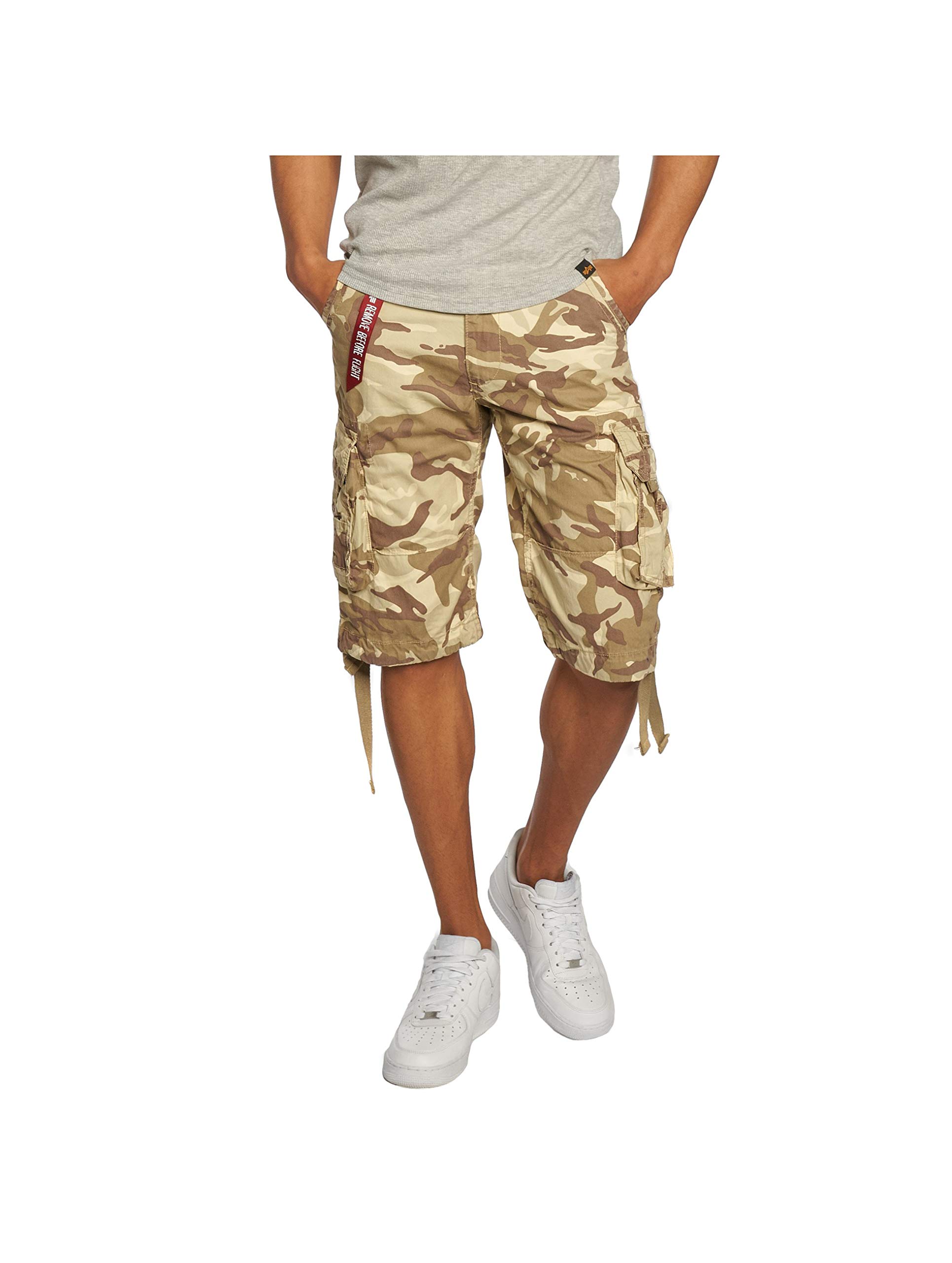 Alpha Industries Men's Cargo Shorts - Durable Military Style Tactical Shorts with Multiple Pockets | Perfect for Outdoor Adventures, Hiking, and Casual Wear