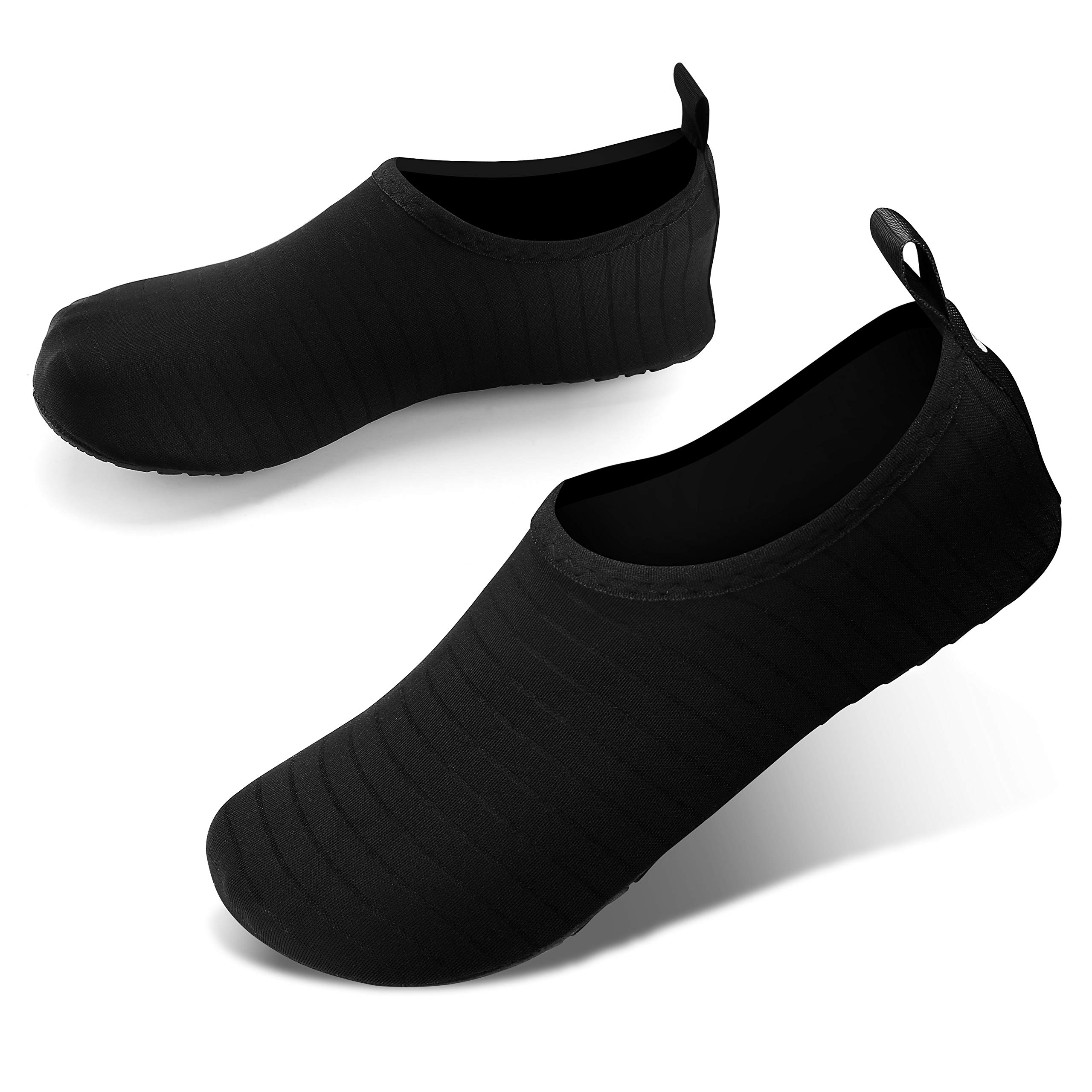 JOTO Water Shoes for Women, Men & Kids - Barefoot Quick-Dry Aqua Socks Slip-On Swim Shoes for Snorkeling, Surfing, Kayaking, Beach Walking & Yoga | Perfect for Water Sports, Pool, Beach & Outdoor Activities
