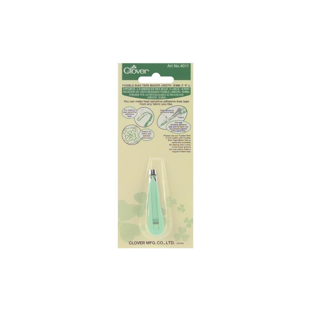 Clover Fusible Bias Tape Maker Set - 5 Sizes (1/4