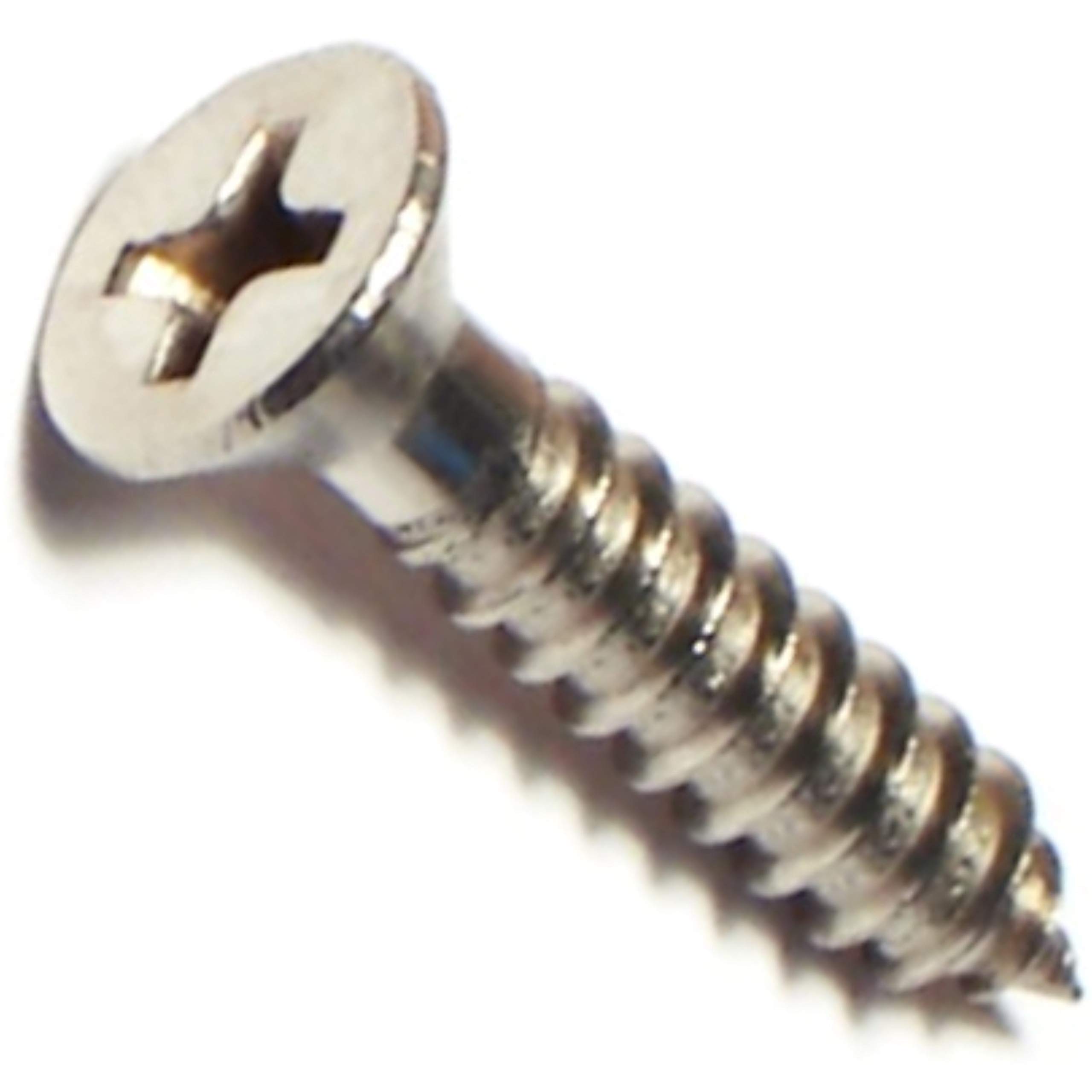 Phillips Flat Head Sheet Metal Screws 8 x 3/4 Inch - 25 Pack for DIY Projects, Metal Fabrication & Home Repairs