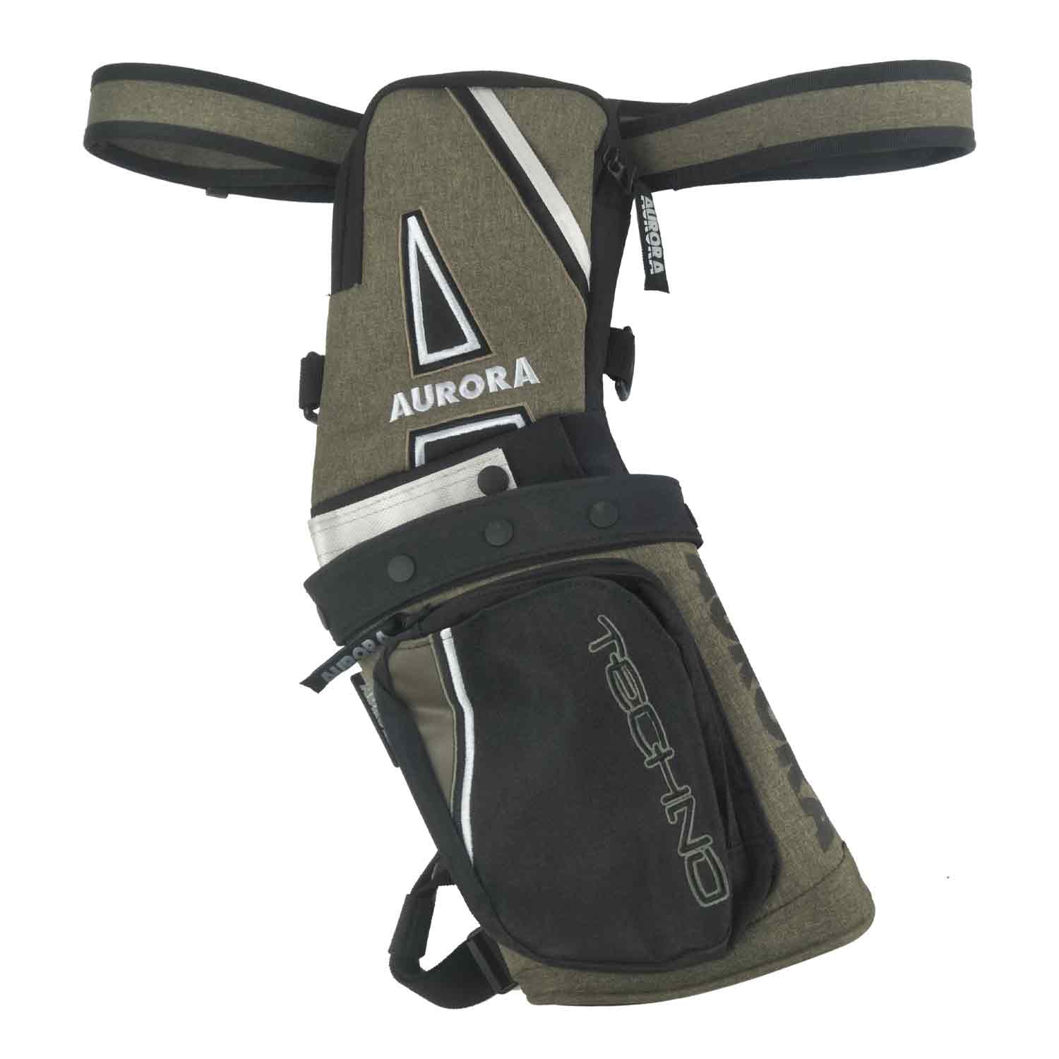 Aurora Techno Field Quiver - Lightweight Hunting Arrow Holder for Bow & Crossbow - Perfect for Outdoor Archery, Target Practice & Hunting Adventures