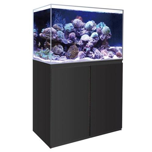 Premium Marine Tank Sump & Cabinet - White/Black 350L (91cm) for Saltwater Aquarium Filtration System | Perfect for Reef Tanks, Fish Tanks & Aquatic Life Support Systems