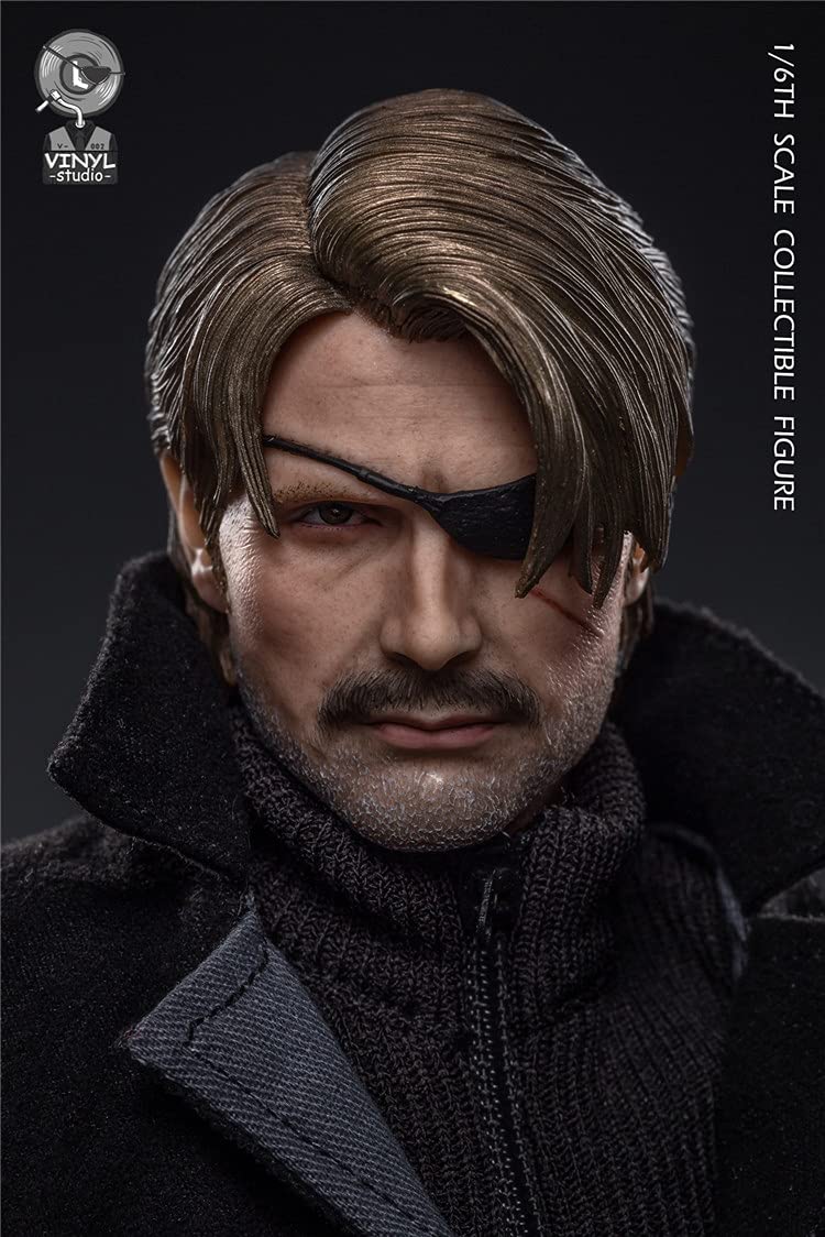 1/6 Scale Vinyl Male Omen Black Caesar Collectible Action Figure - Perfect for Display, Photography, and Anime Collectors