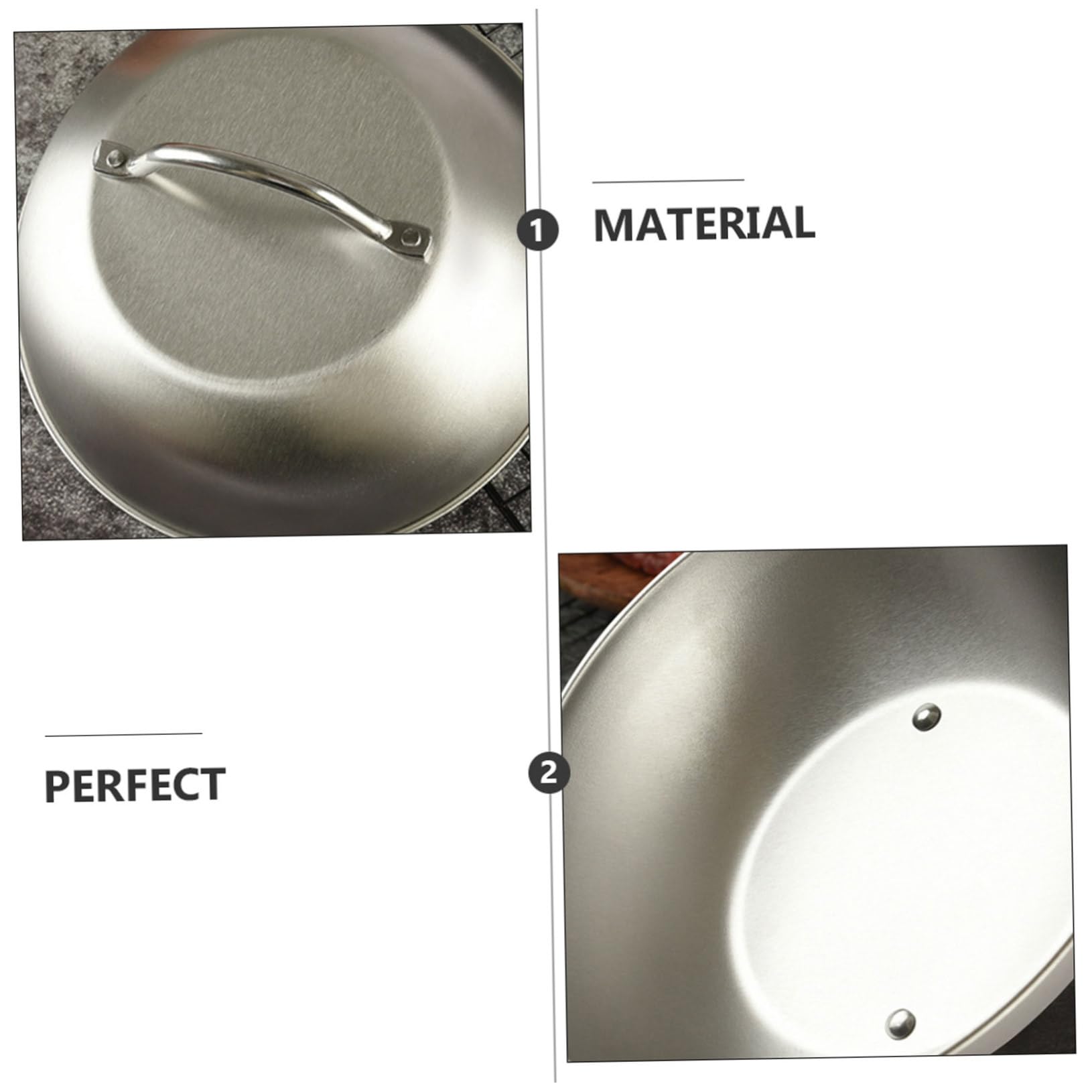 12 Inch Stainless Steel Splatter Screen Cover for Frying Pans, Skillets & Woks - Heat-Resistant Food Umbrella for Indoor Cooking & Outdoor Grilling - Perfect for Stovetop, BBQ, Camping & Kitchen Use