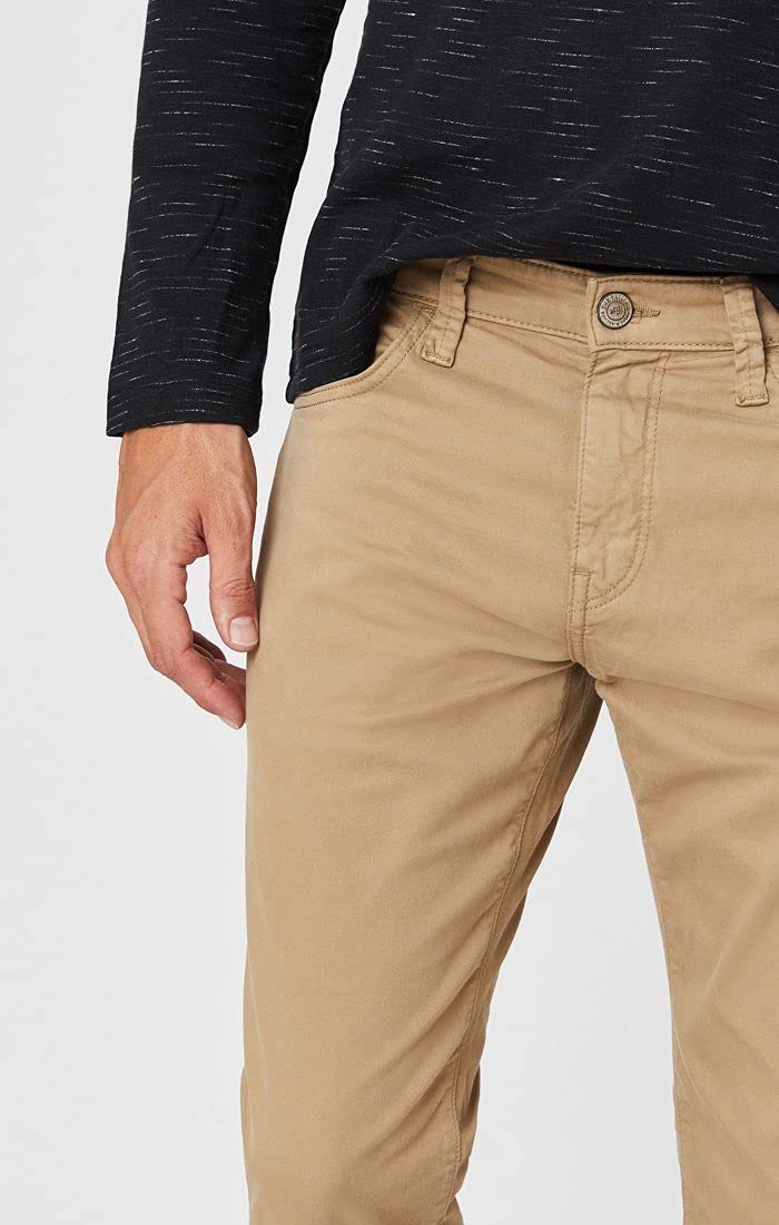 Mavi Marcus Men's Slim Straight Leg Pants - Regular Rise Comfort Fit for Business Casual & Office Wear | Perfect for Work, Travel & Everyday Style