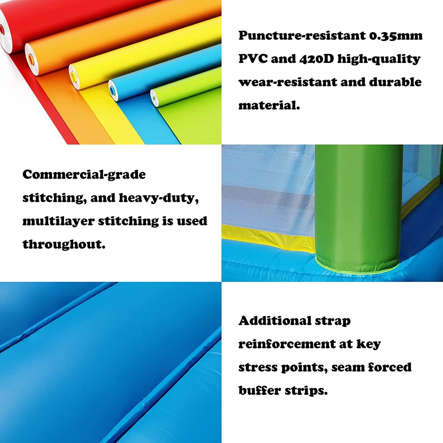 **YARD Inflatable Bounce House with Slide for Kids 5-12 | 12ft x 9ft x 8ft Bouncy Castle for Outdoor & Indoor Use | Jump House with Blower for Toddlers, Kids & Adults | Perfect for Backyard Parties, Birthday Celebrations & Family Gatherings**