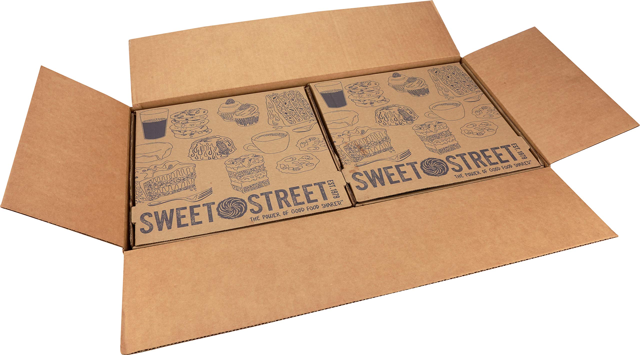 Sweet Street Molten Chocolate Cake - 5oz (Pack of 36) | Decadent Dessert for Parties, Restaurants & Catering | Rich Chocolate Lava Cakes for Baking & Gourmet Treats