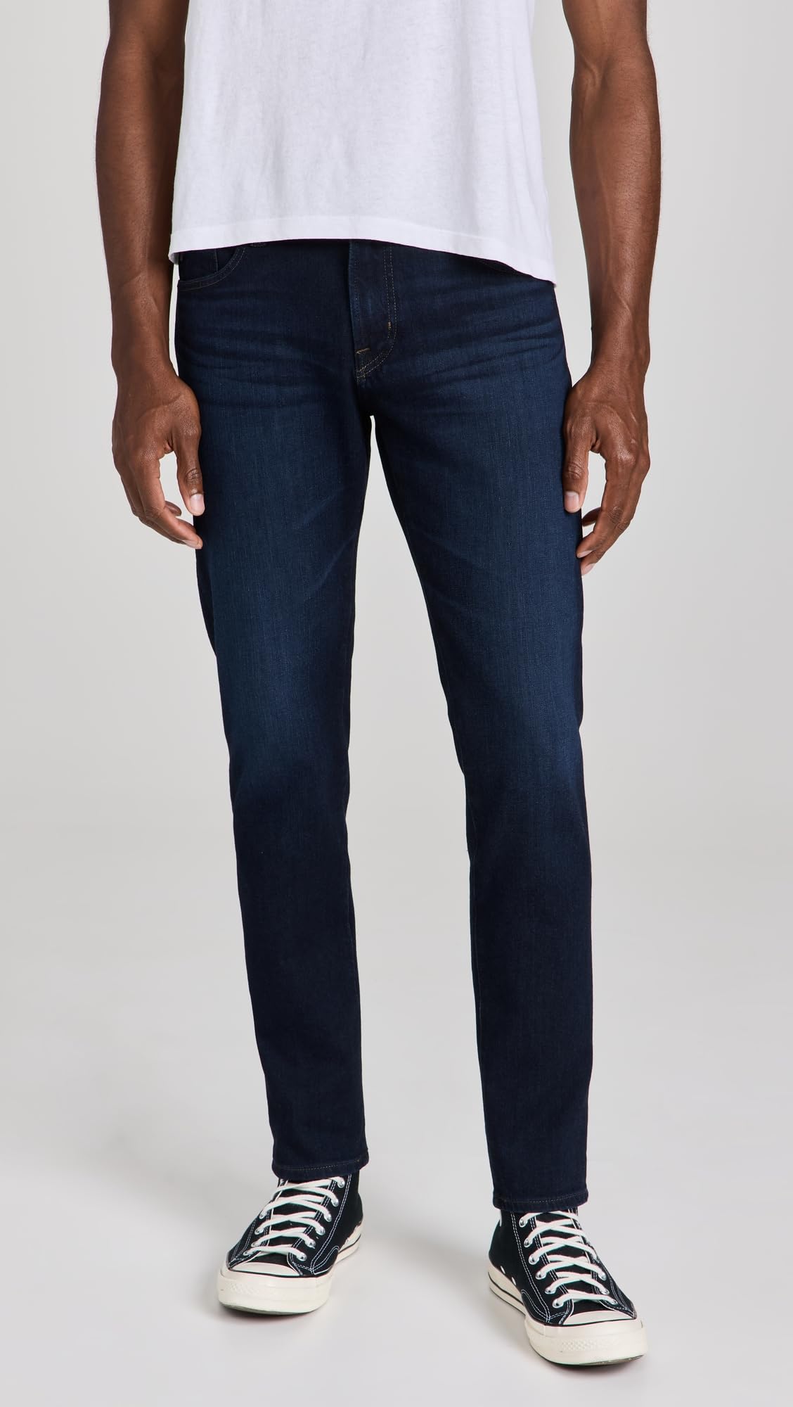 AG Adriano Goldschmied Men's Tellis Modern Slim Fit Jeans 34 Inch Inseam - Premium Denim Pants for Casual Wear & Night Out