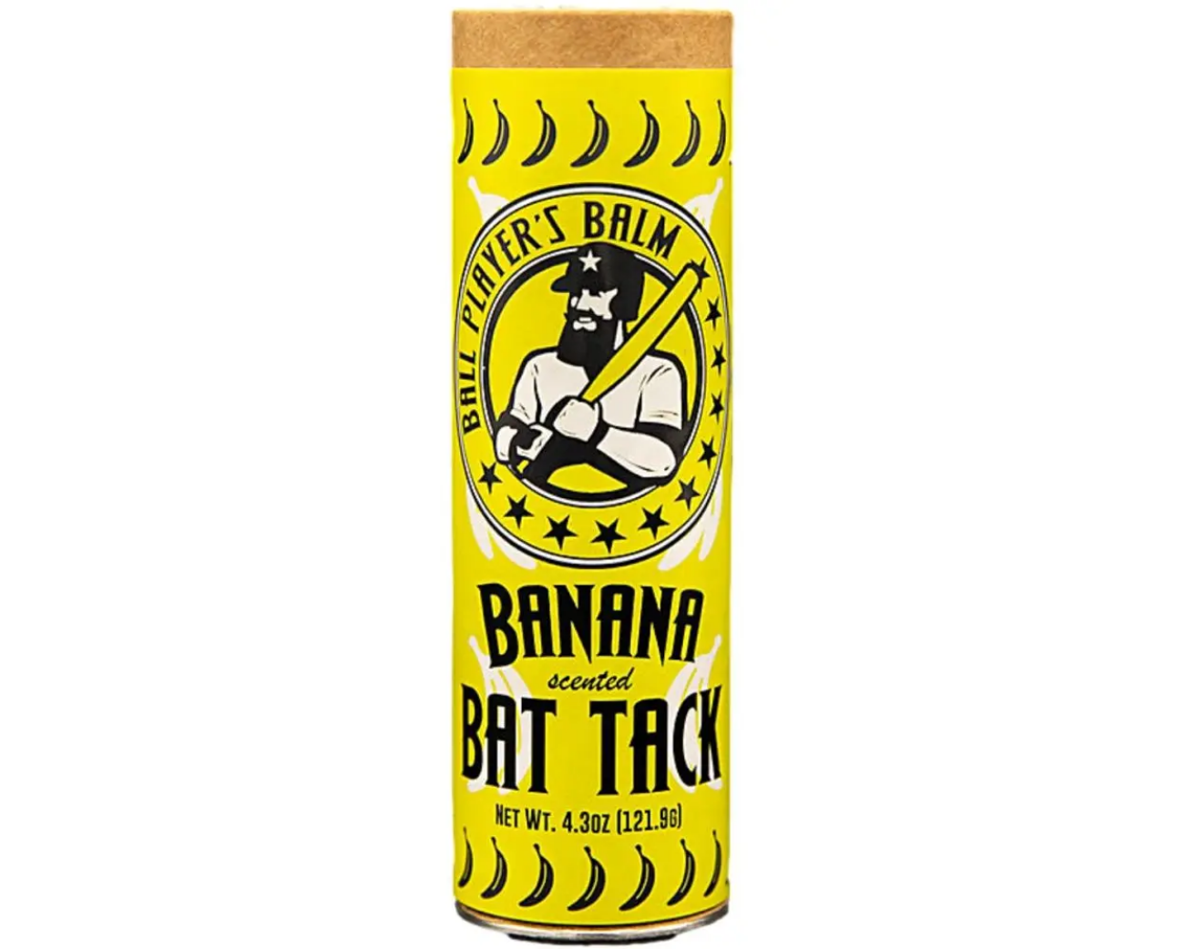Banana Scented Baseball Bat Grip Wax - Non-Slip Batting Glove Enhancer for Baseball & Softball Players | Perfect for Training, Games & Outdoor Sports