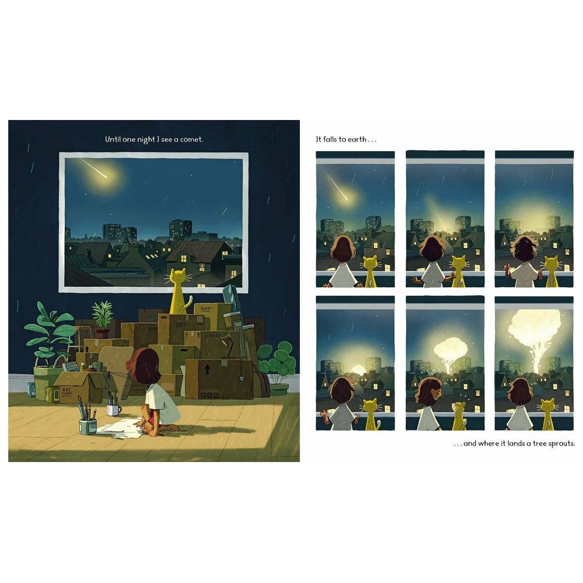 The Comet by Joe Todd Stanton - Award-Winning Illustrated Children's Book | Perfect for Bedtime Stories & Classroom Reading