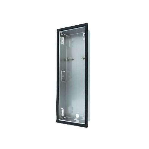 DoorBird DB 2101KV FM D2101KV Video Intercom System with Flush Mount Backbox - Smart Home Security for Apartments & Gated Communities