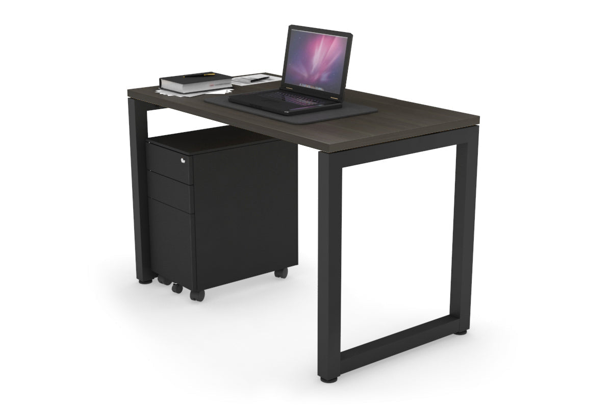 Quadro Loop Legs Office Desk - 1000L x 600W Modern Workstation for Home & Office - Perfect for Remote Work, Study & Small Spaces