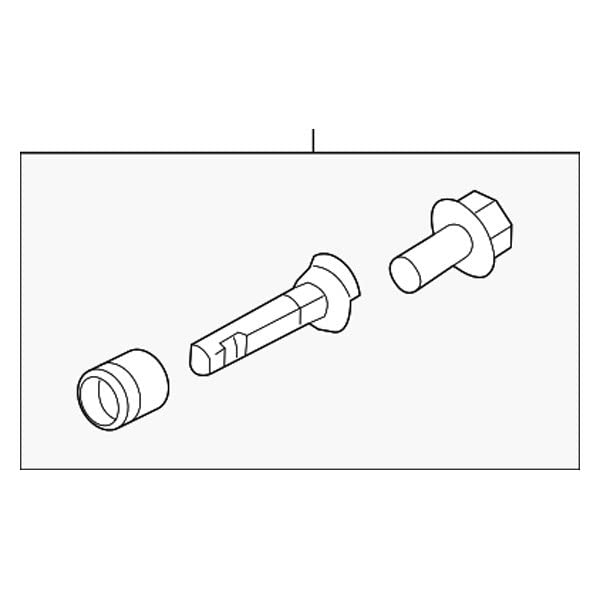 Mopar 68163820AA Brake Pin Disc - High Performance Brake Pins for Mopar Vehicles | Perfect for Dodge, Jeep, Chrysler Brake System Repairs & Upgrades