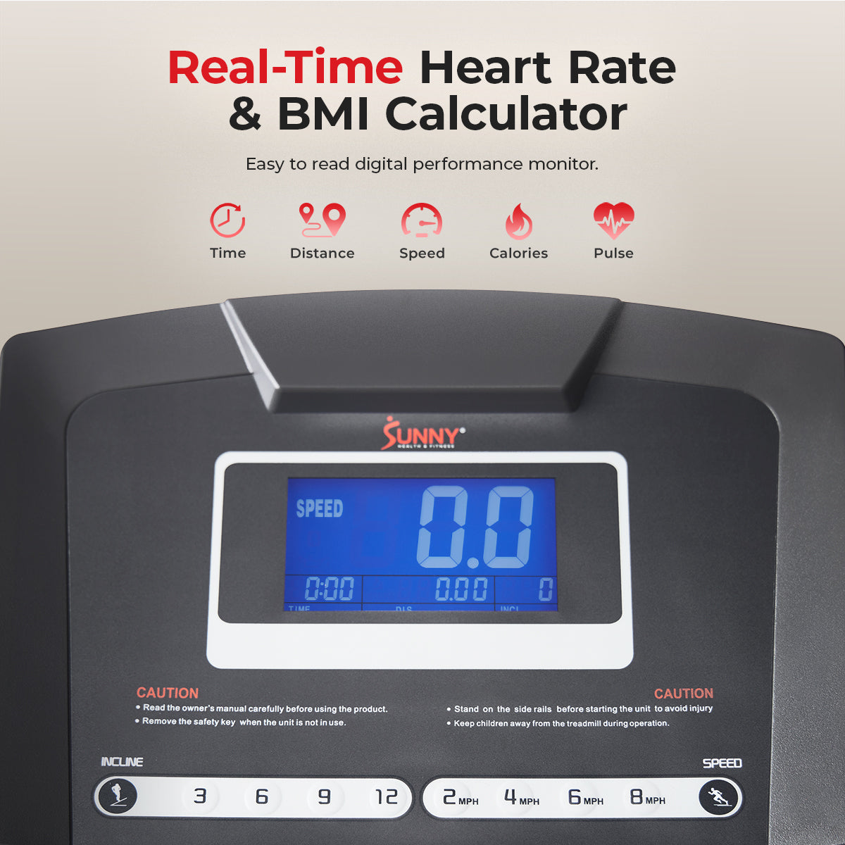 Premium Auto Incline Smart Treadmill - Foldable Electric Running Machine with Bluetooth, 12 Preset Programs - Perfect for Home Gym, Cardio Workout & Small Spaces