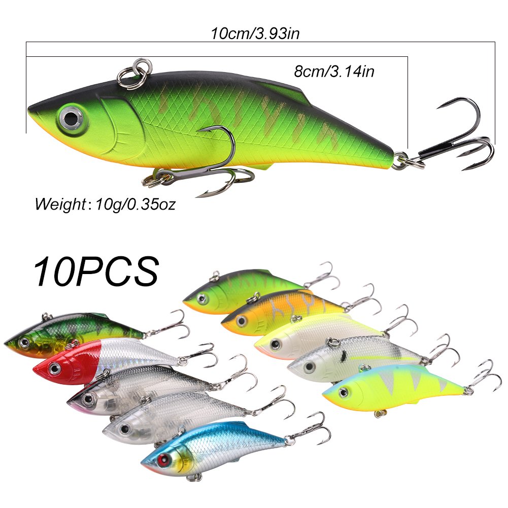 **Sougayilang Minnow Fishing Lures Crankbaits Set – Hard Baits & Swimbaits for Trout, Bass, Perch – Topwater Lures for Boat Fishing (Ideal for Freshwater & Saltwater Angling)**