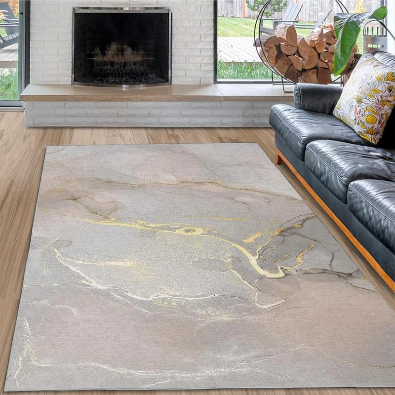 Ivory & Gold Marble