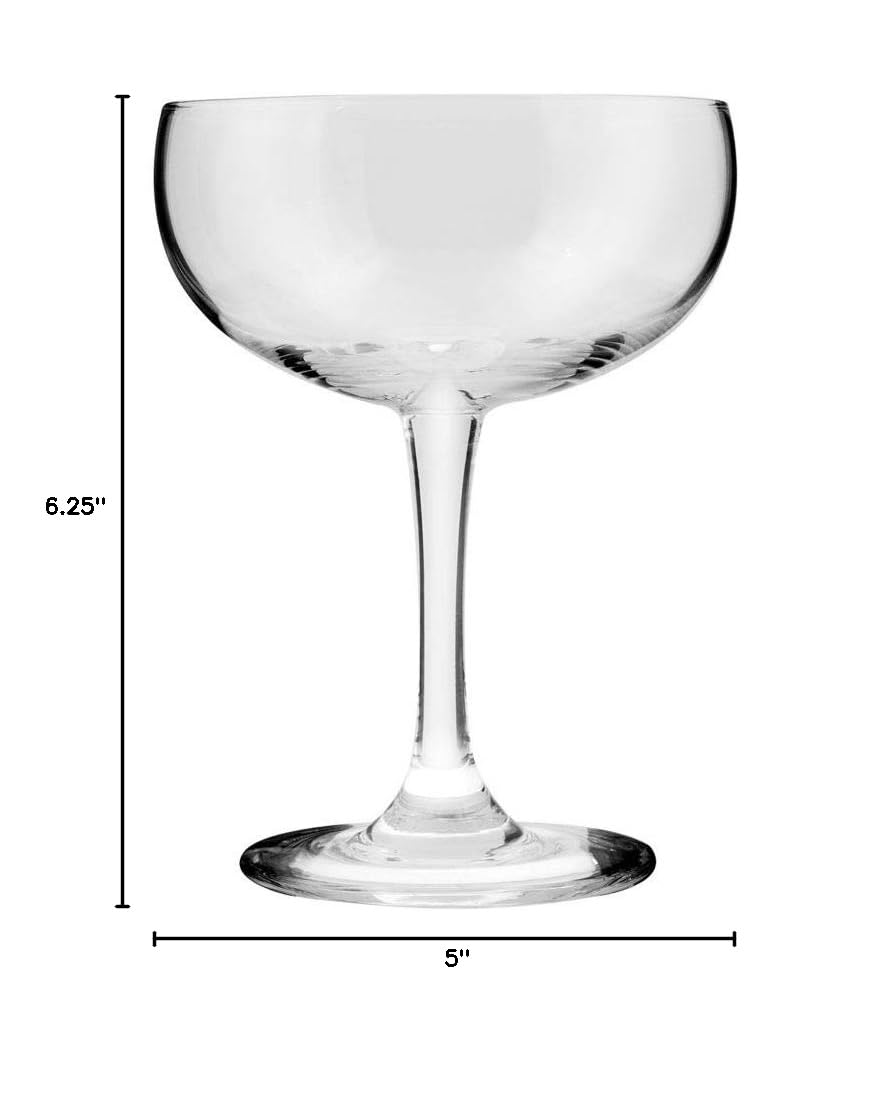 Anchor Hocking 17 oz Margarita Glass Set - Premium Tempered Glass Cocktail Cups for Margaritas, Daiquiris & Frozen Drinks - Perfect for Parties, Bars & Home Entertaining