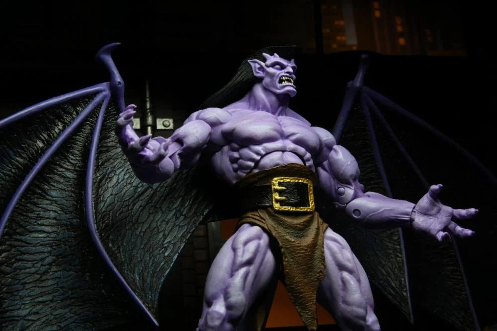 Goliath Disney’s Gargoyles NECA Ultimate Action Figure - Collectible 7-Inch Scale Figure with Multiple Accessories - Perfect for Display, Gifts, and Disney Fans Collection