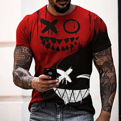 Men's Muscle Fit Short Sleeve Graphic T-Shirt - Gym Workout & Casual Wear - Personalized Fitness Apparel for Running, Training & Street Style