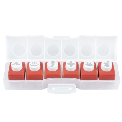CARL Japan Selection Craft Mini Punch Set - DIY Scrapbooking, Card Making & Paper Crafting Tools for Creative Projects