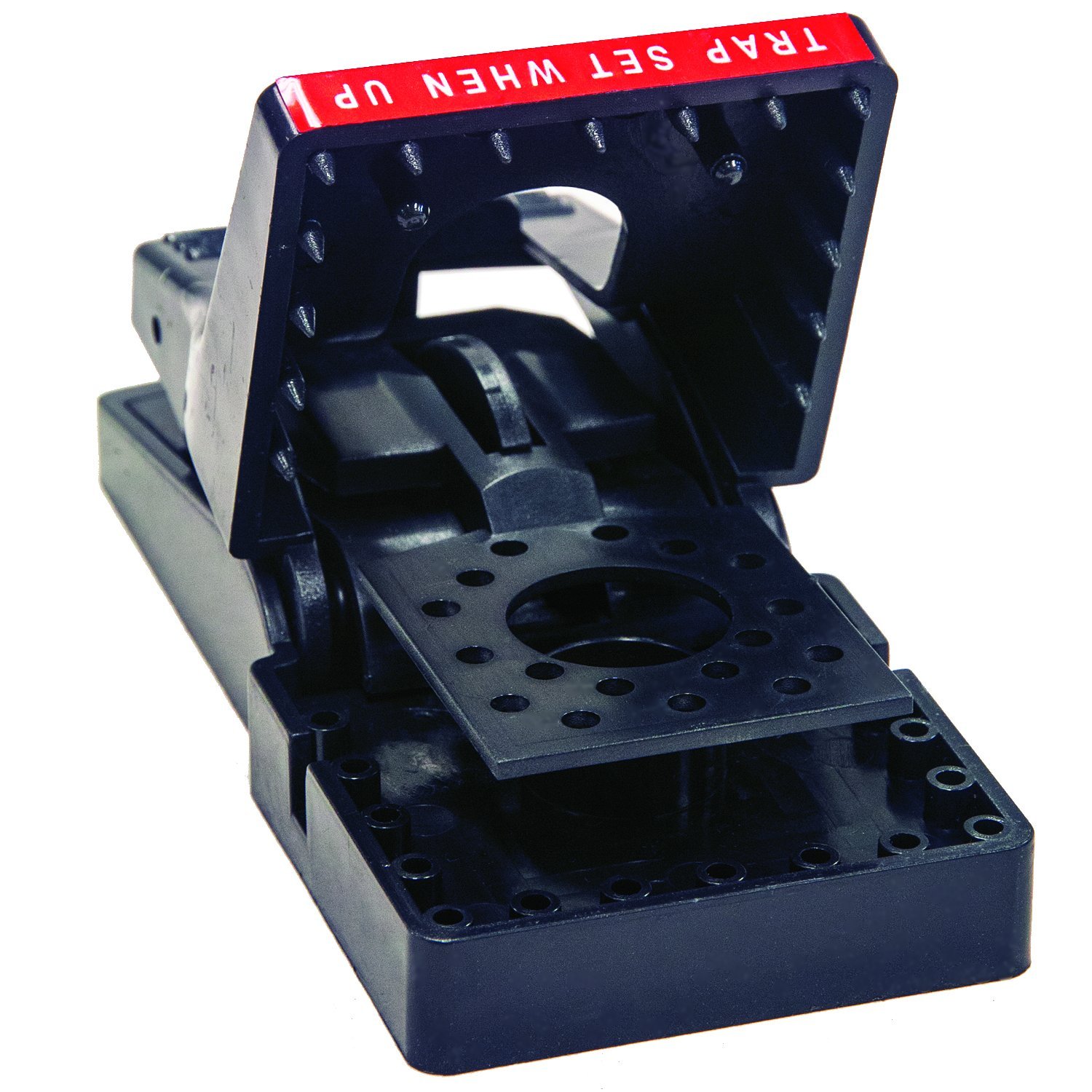 JT Eaton 410 Jawz Indoor Rat Trap - Instant Kill Mouse & Chipmunk Traps for Home & Garage - Solid or Liquid Bait Ready - No Touch Disposal - 1 Pack - Perfect for Basement, Attic & Kitchen Rodent Control