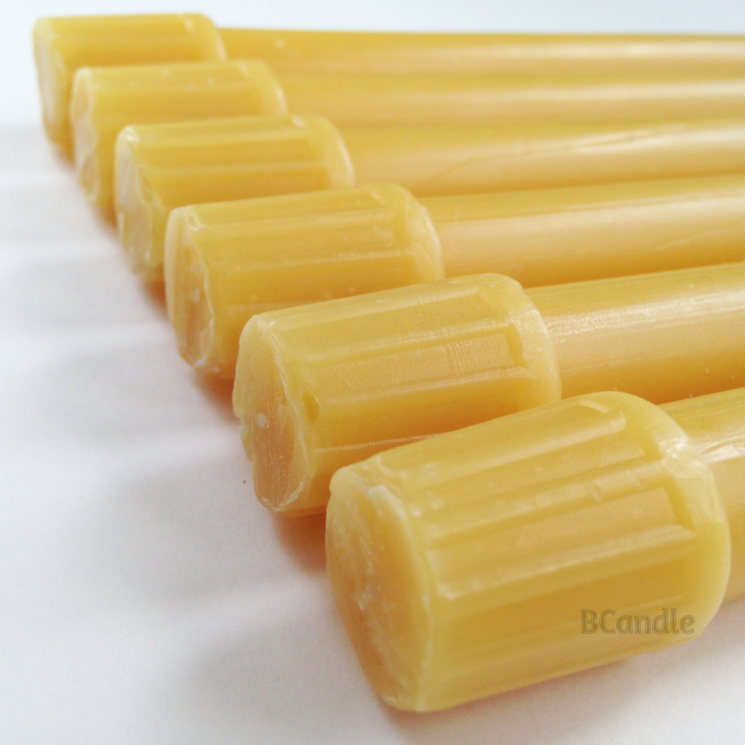 100% Pure Organic Beeswax Candles Handmade - 11 Inch Tall, 5/8 Inch Thick for Home Decor, Aromatherapy, Meditation & Romantic Ambiance