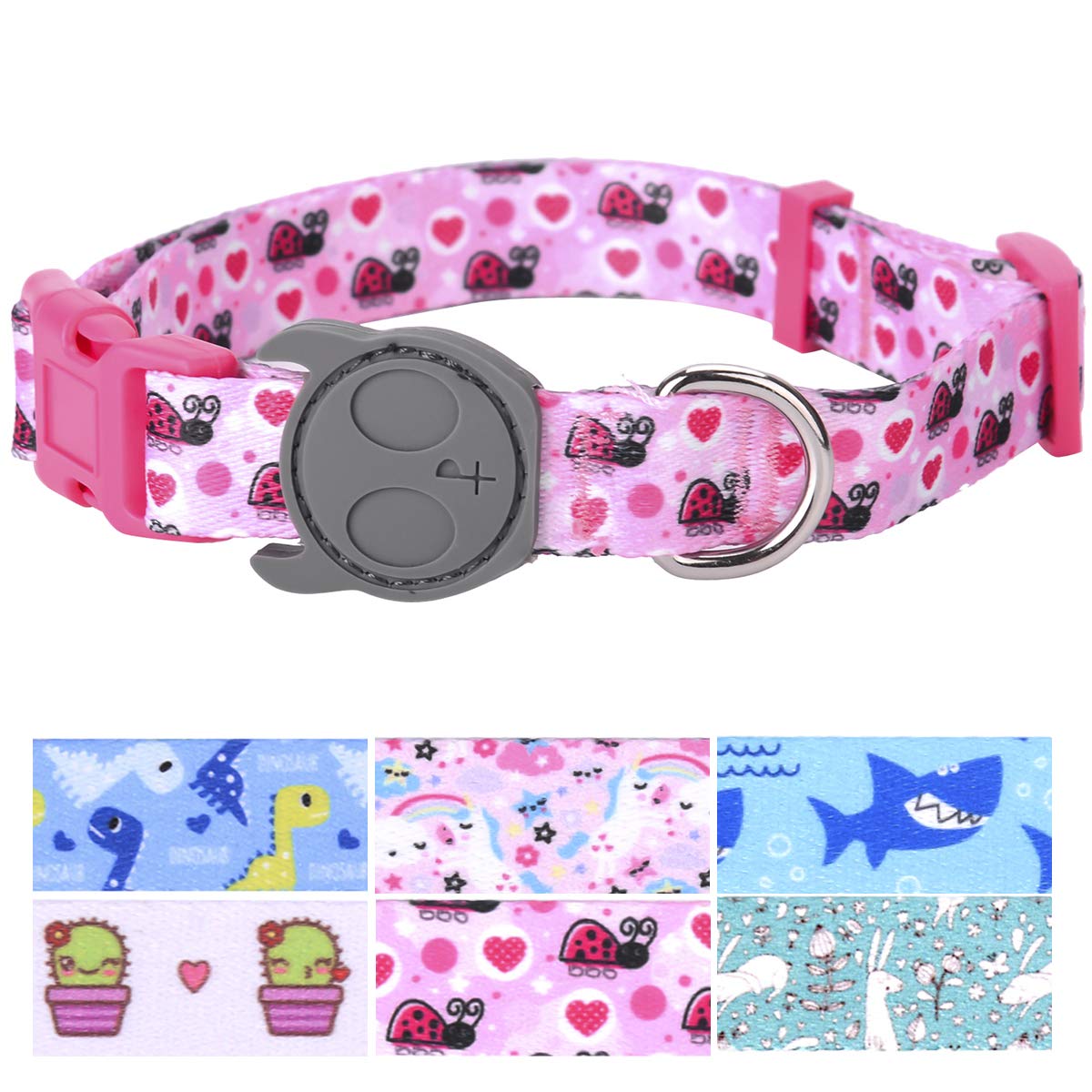 **Best Adjustable Small Dog Collar – Durable Soft & Heavy Duty Pet Collar with Cute Cartoon Design for Puppies & Adult Dogs – Perfect for Indoor & Outdoor Use, Walks, Training & Playtime**