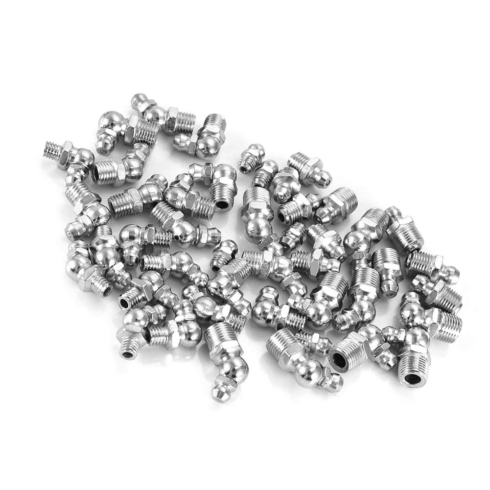 High-Quality Grease Nipple & Grease Fitting Kit for Grease Guns - Heavy Duty Lubrication Fittings for Mechanical Equipment, Automotive, Industrial Machinery & Farm Tools