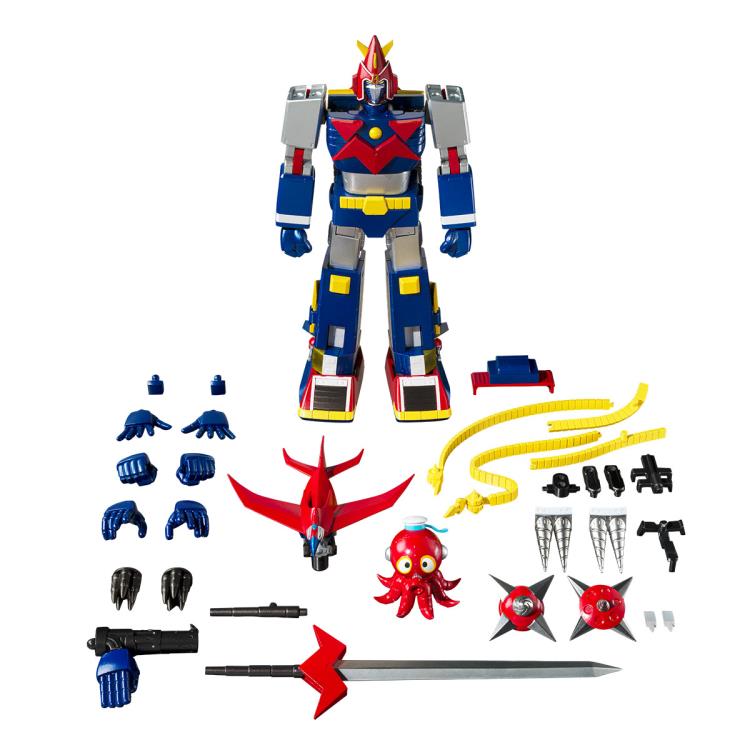 Bandai Shokugan SMP Super Electromagnetic Machine Voltes V Model Kit - Buildable Robot Action Figure for Collectors & Anime Fans - Perfect for Display, Gifts & Cosplay Scenes