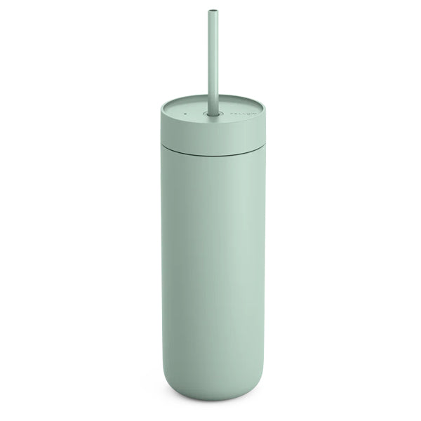Fellow Carter Cold Mug - 16oz Vacuum Insulated Stainless Steel Tumbler with Lid, Keeps Drinks Cold for 24 Hours - Perfect for Iced Coffee, Smoothies & Outdoor Activities