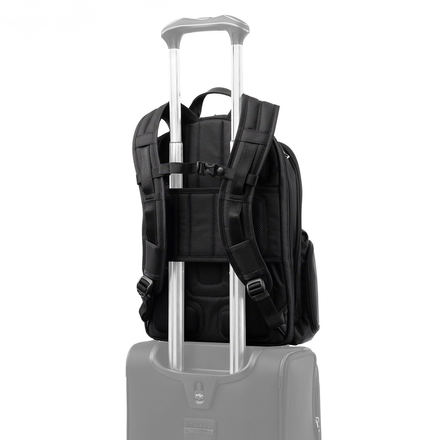 **Travelpro Platinum Elite Business Laptop Backpack for Men & Women – Fits 17.5 Inch Laptop – Durable & Stylish Work & Travel Backpack in Shadow Black – Perfect for Business Trips, Commuting & Office Use**