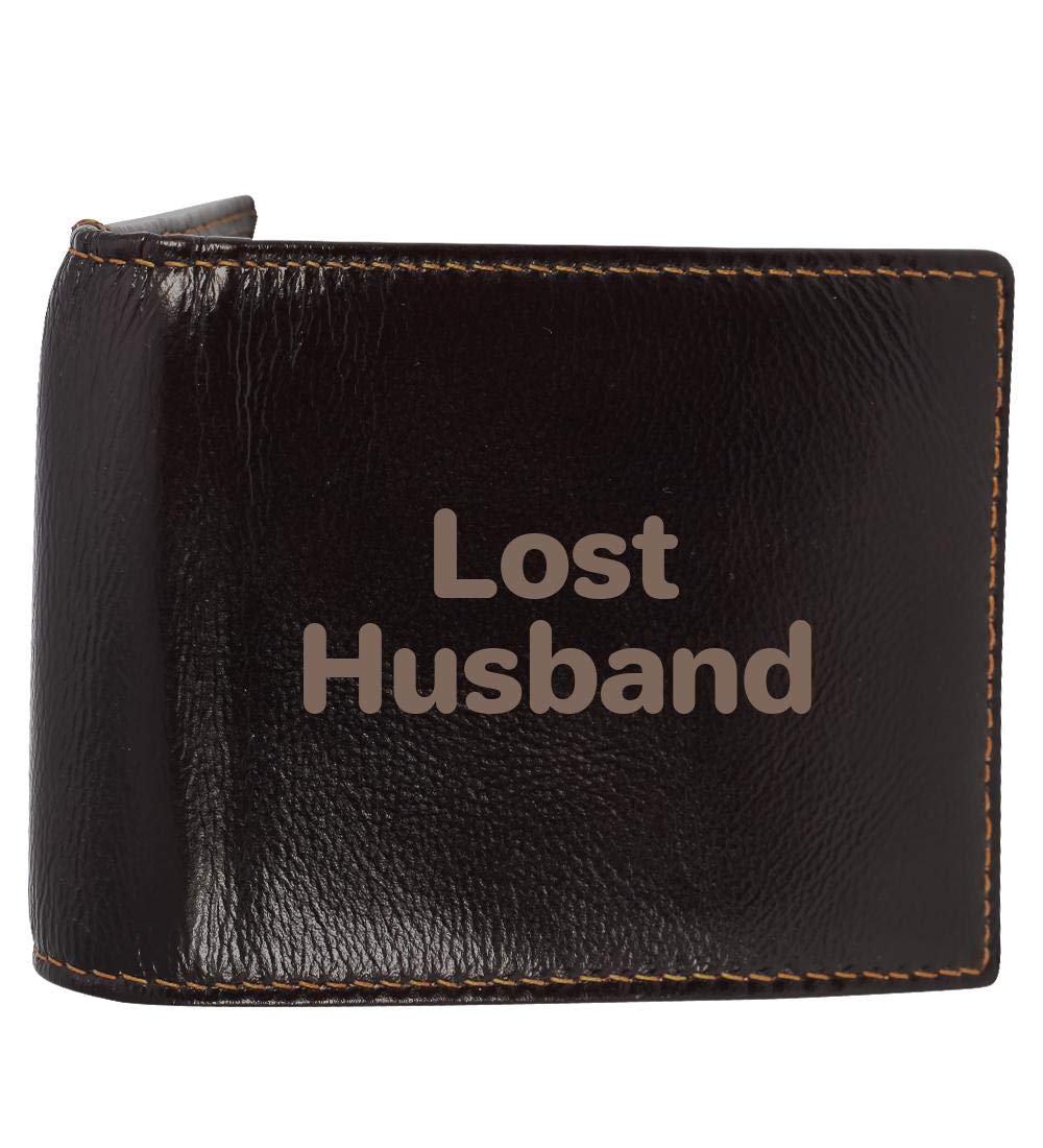 Genuine Engraved Soft Cowhide Bifold Leather Wallet for Men - Personalized Gift for Husband, Anniversary, Birthday - Perfect for Everyday Carry & Travel