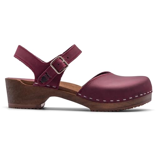 Plum Nubuck (Dark Brown Base)