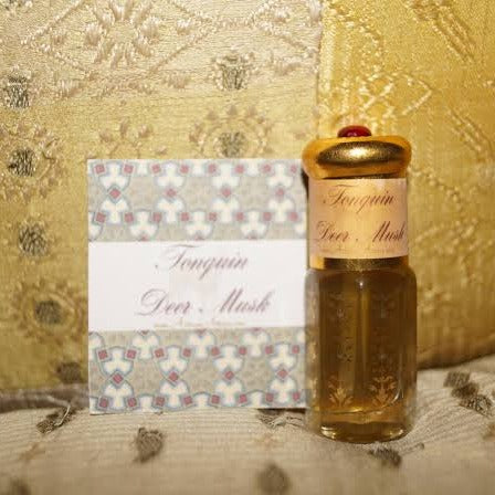 Premium Tonkin Deer Musk Nafa Oil - 6ML Pure Musk Kasturi Jinko for Perfume Making, Aromatherapy & Spiritual Rituals
