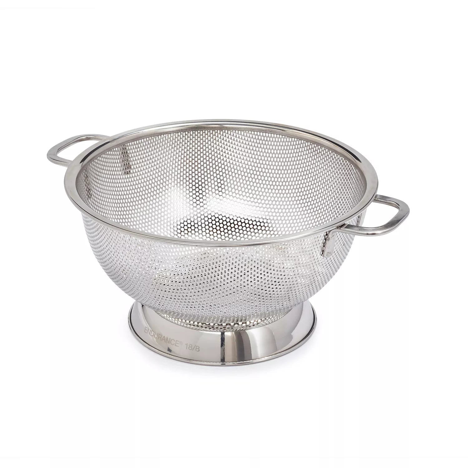3 Qt. Perforated Stainless Steel Colander - Durable Kitchen Strainer for Pasta, Vegetables & Fruits - Perfect for Cooking, Washing & Draining