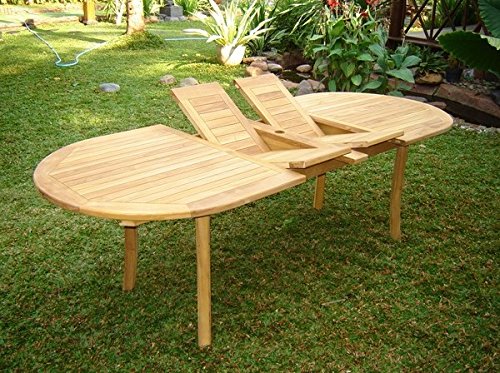 Premium 7-Piece Outdoor Patio Teak Dining Set - 117