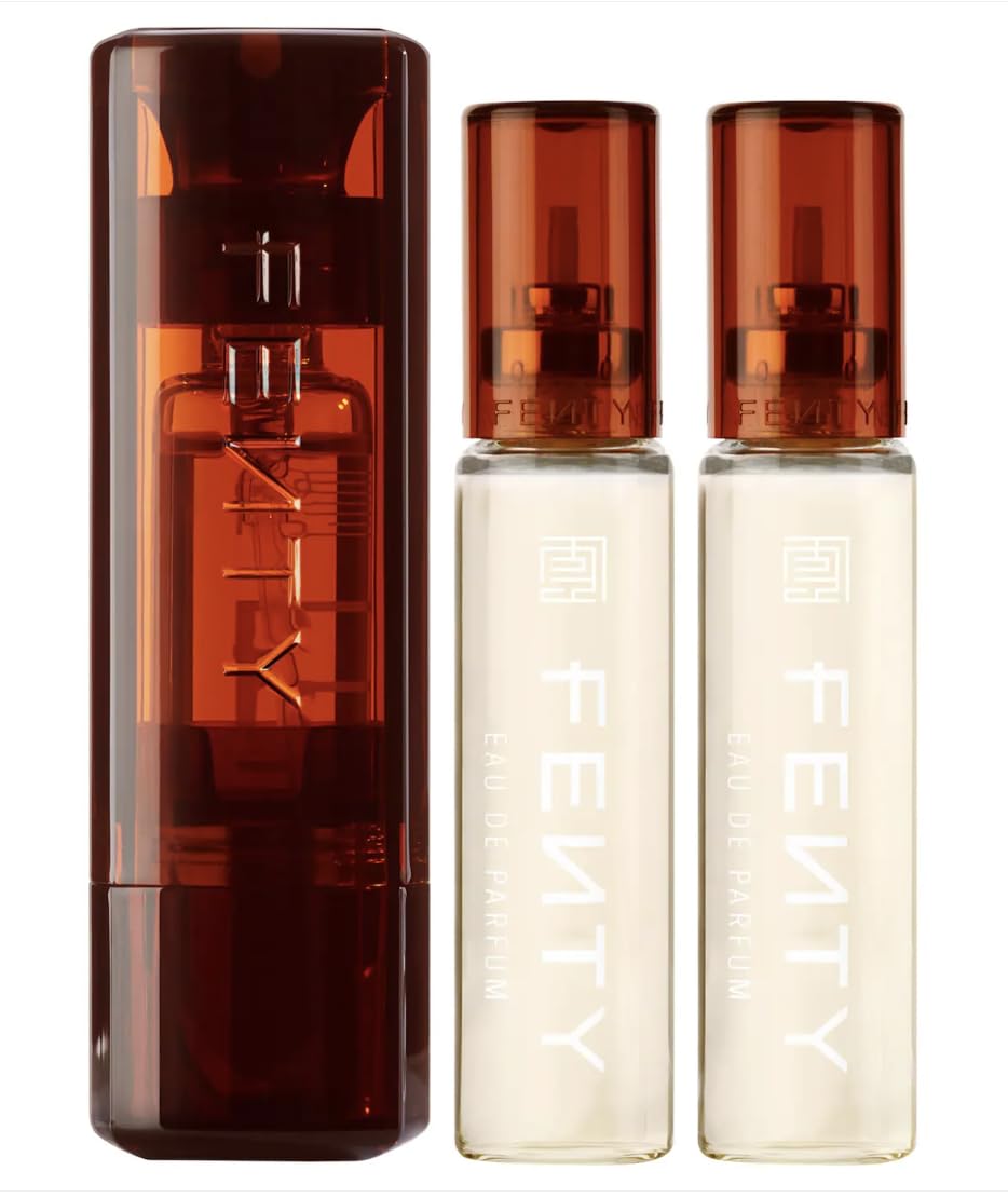 Fenty Beauty Eau De Parfum Travel Set - 3-Piece Mini Perfume Collection for Women | Perfect for Travel, Gifts & Everyday Luxury Fragrance