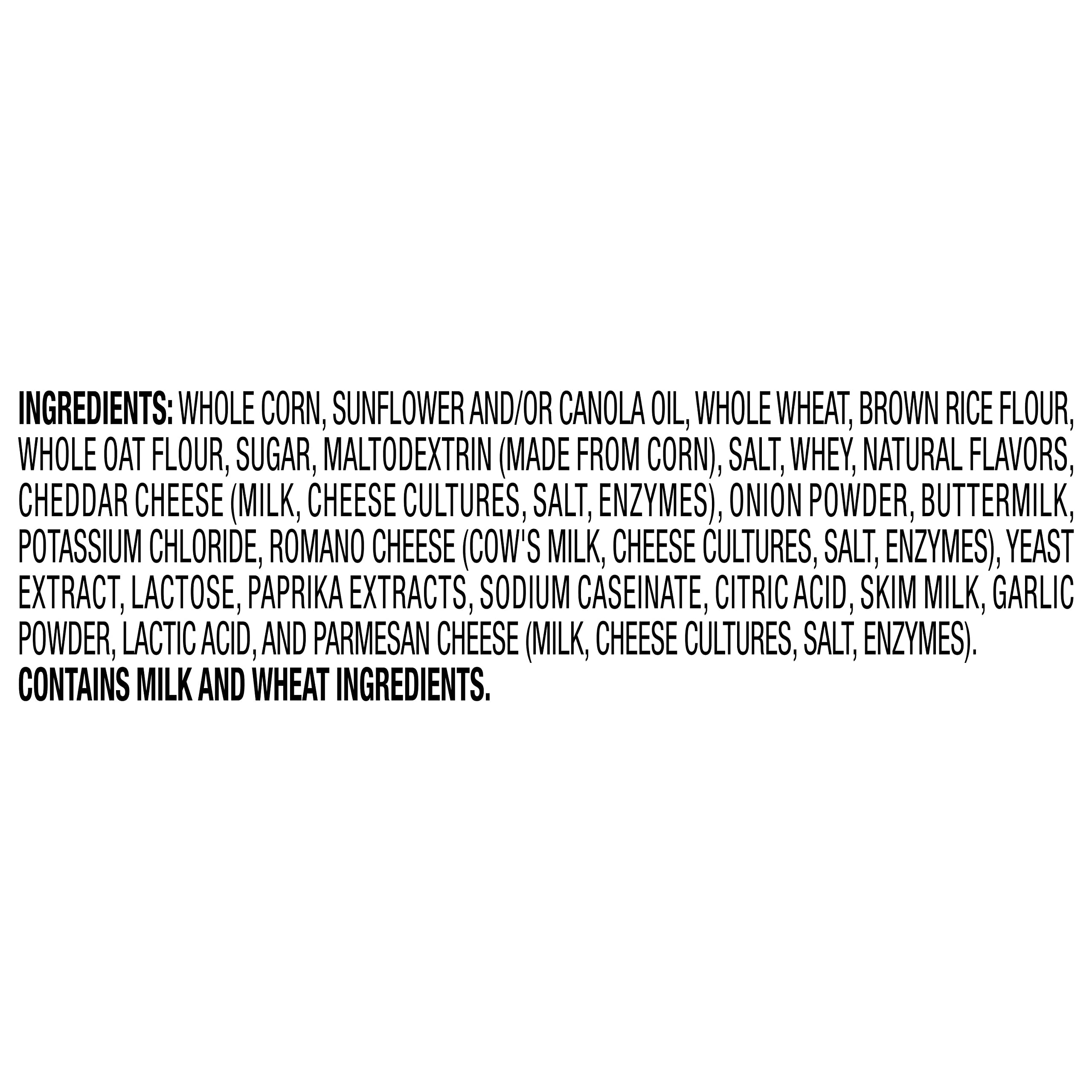 SunChips Multigrain Snacks, Harvest Cheddar Flavor, 1 Ounce (Pack of 104) - Healthy Whole Grain Chips for Parties, Lunchboxes & On-the-Go Snacking