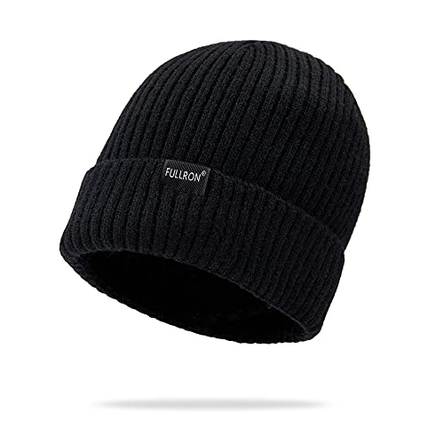 FULLRON Knit Beanie Hat - Warm Winter Thick Snow Skull Cap for Women & Men | Cold Weather Outdoor Activities, Skiing, Snowboarding, Hiking